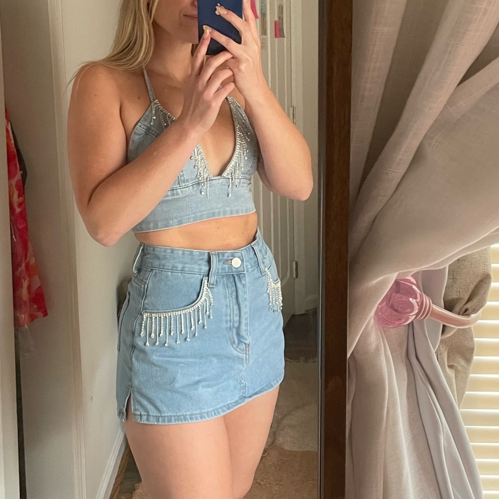 RHINESTONE & DENIM